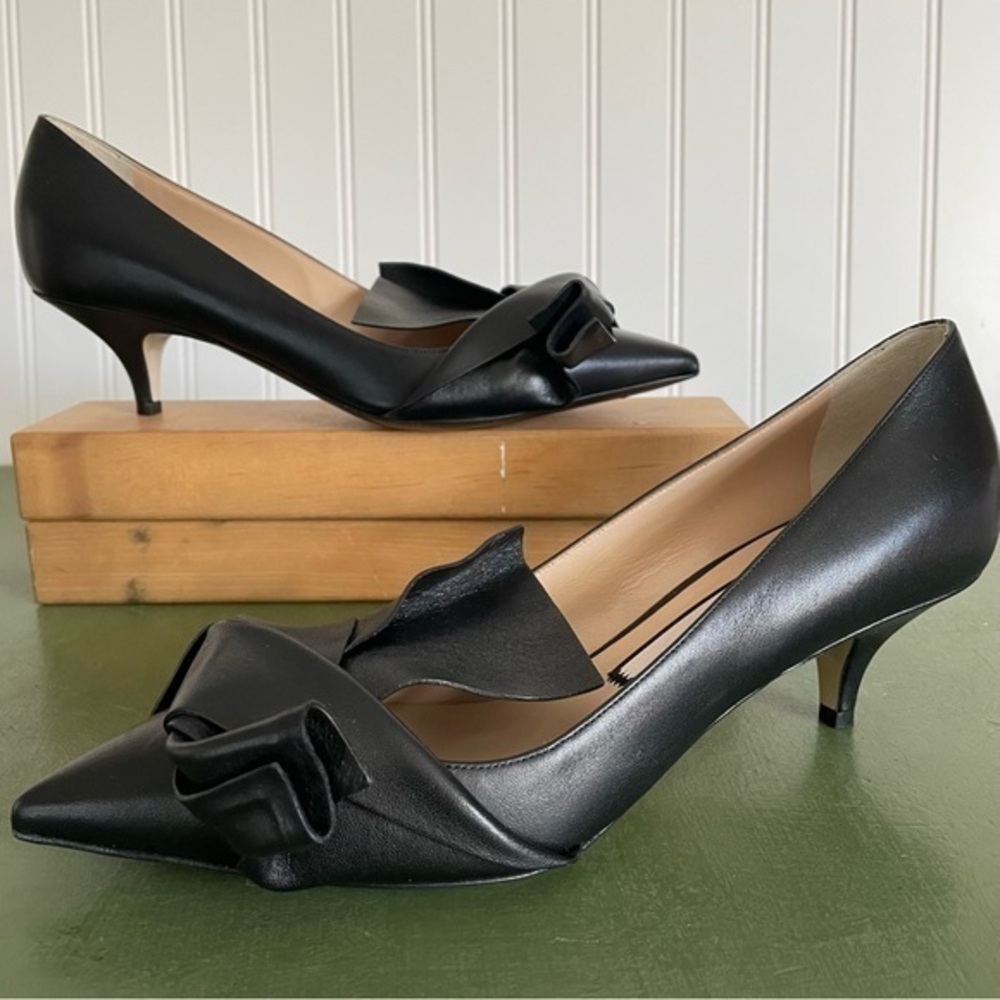NWT NO21 No. 21 SCARPA Kitten Heels in Italian Napa Leather